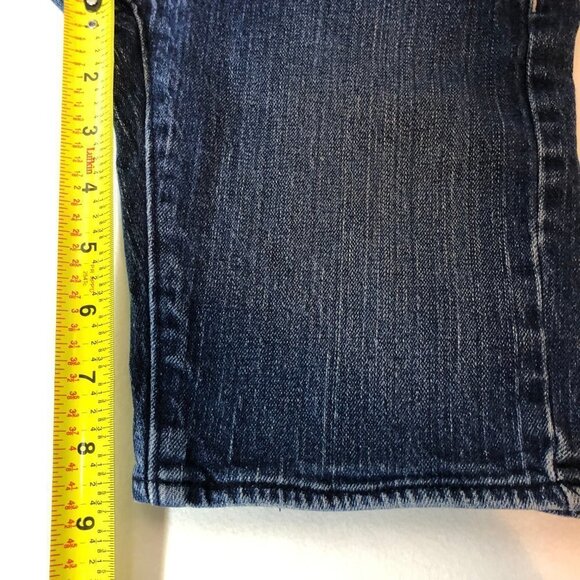 Girls Levi's Long Sequined Denim Shorts Size 12 - Picture 9 of 9